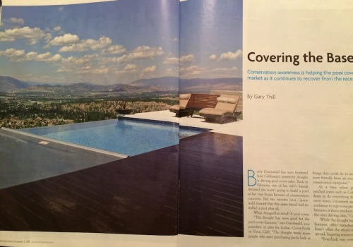 Our Pool Installation Was Featured In Dec. Pool & Spa News!