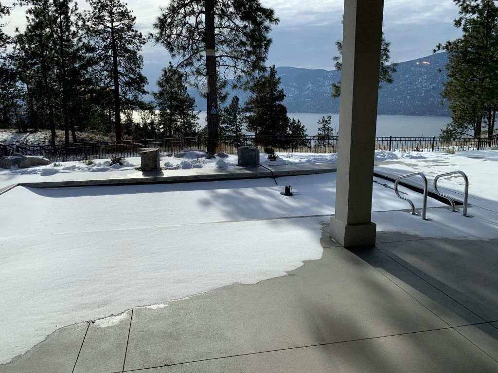 Can I Use A Pool Auto Safety Cover In The Winter