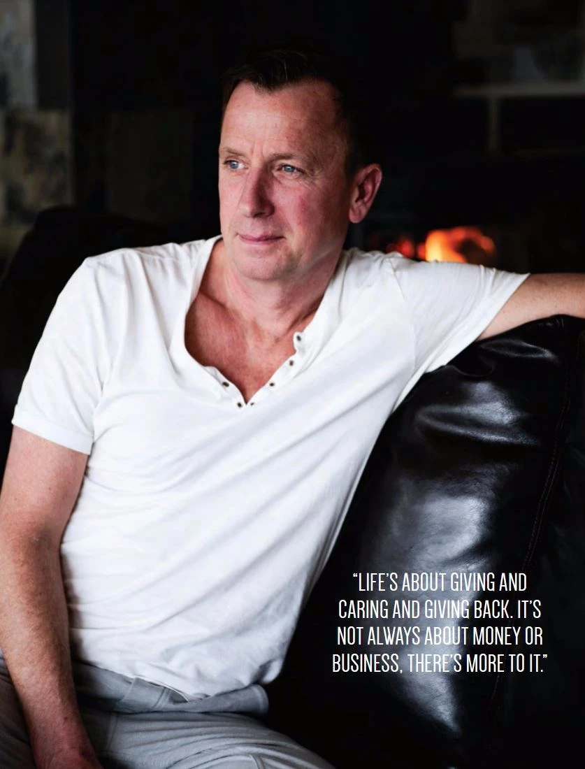 Allan Horwood quote in the Boulevard Magazine